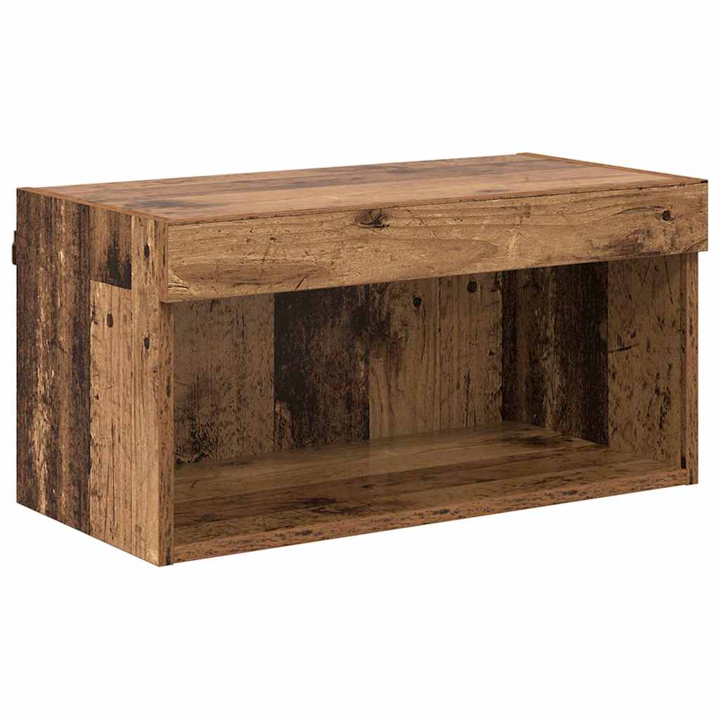 TV Cabinet Set 60 x 30 x 30 cm Old Wood Engineered Wood