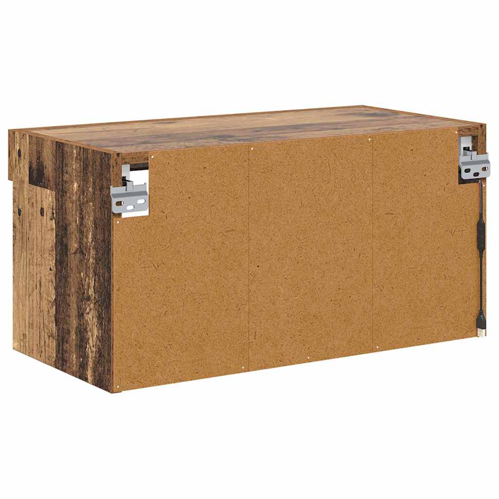 TV Cabinet Set 60 x 30 x 30 cm Old Wood Engineered Wood
