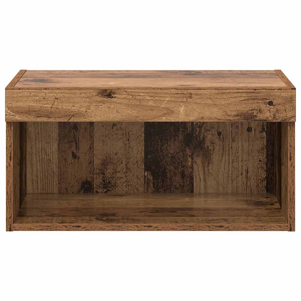 TV Cabinet Set 60 x 30 x 30 cm Old Wood Engineered Wood