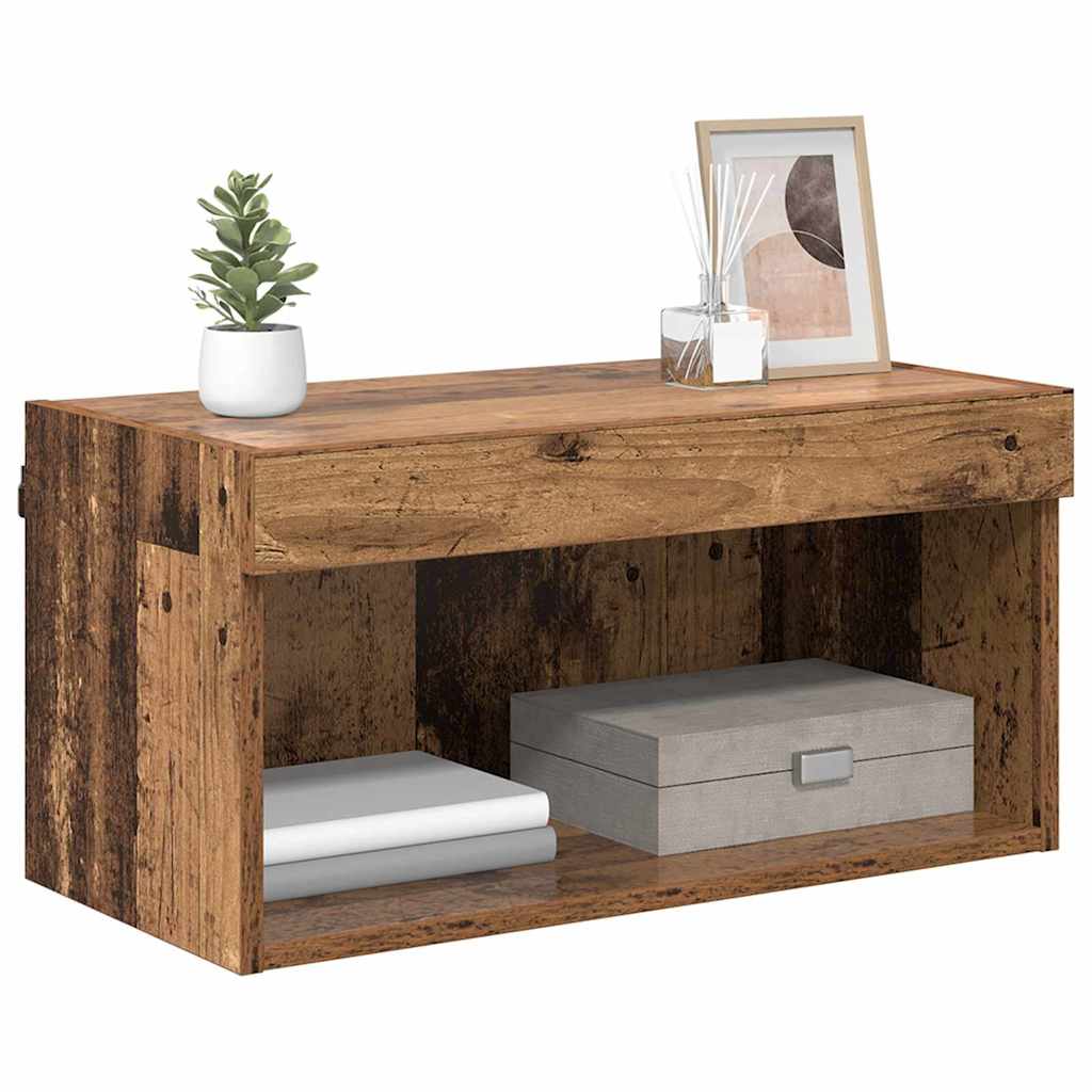 TV Cabinet Set 60 x 30 x 30 cm Old Wood Engineered Wood