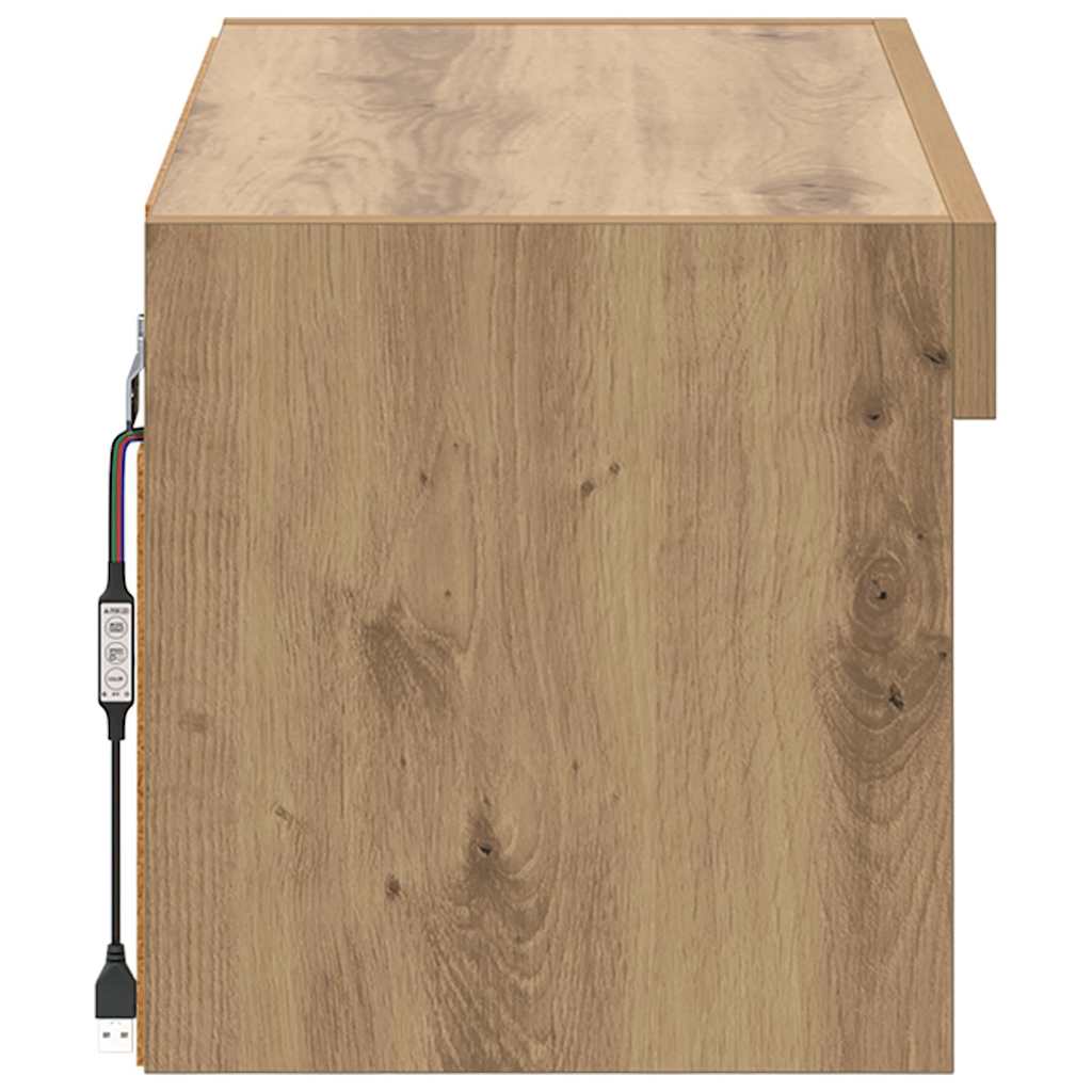 TV Cabinet Set Artisan Oak 60 x 30 x 30 cm Engineered Wood