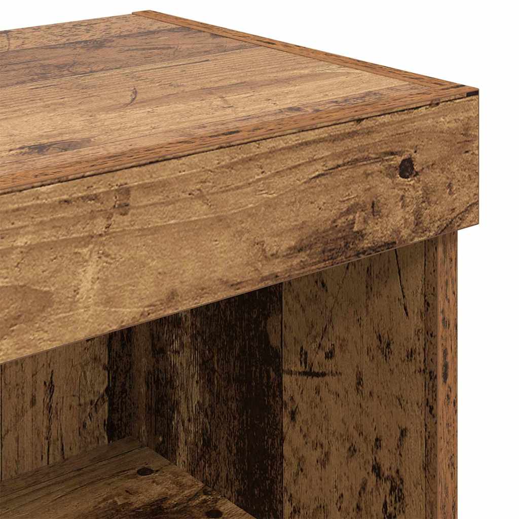 TV Cabinet Set 2 pcs Old Wood 100 x 30 x 30 cm Engineered Wood
