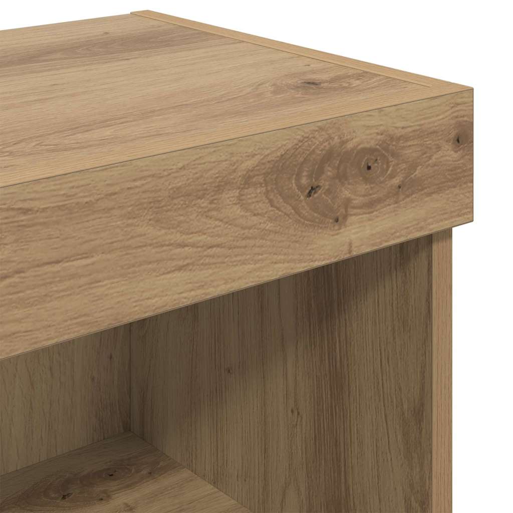 TV Wall Cabinet Artisan Oak 100 x 30 x 30 cm Engineered Wood