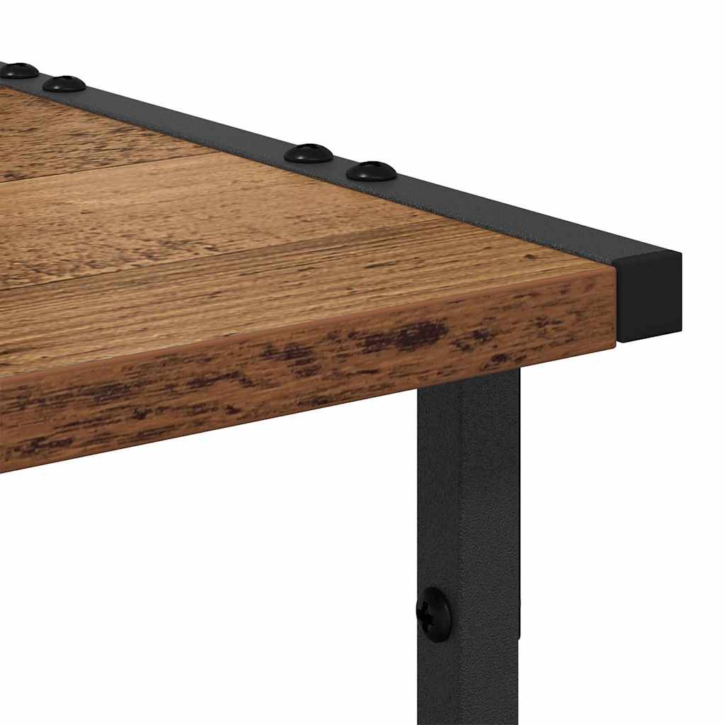 Printer Stand Old Wood 41 x 28 x 33.5 cm Engineered Wood
