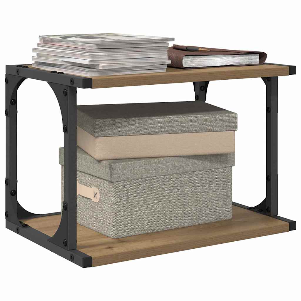 Printer Stand Artisan Oak 41 x 28 x 33.5 cm Engineered Wood