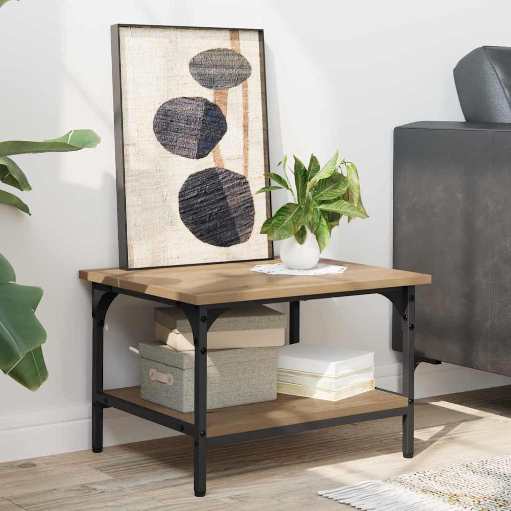 Printer Stand Artisan Oak 50 x 40 x 38 cm Engineered Wood