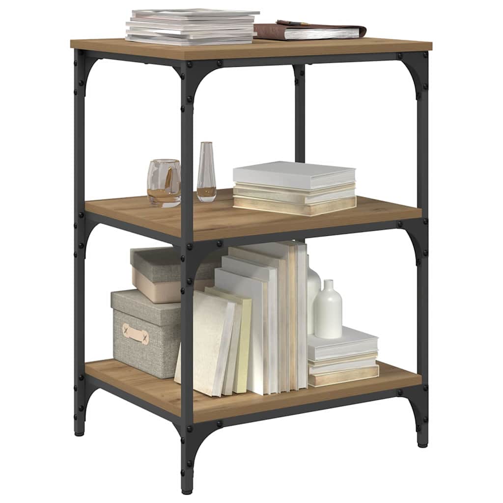 Printer Stand Artisan Oak 50 x 41 x 75 cm Engineered Wood
