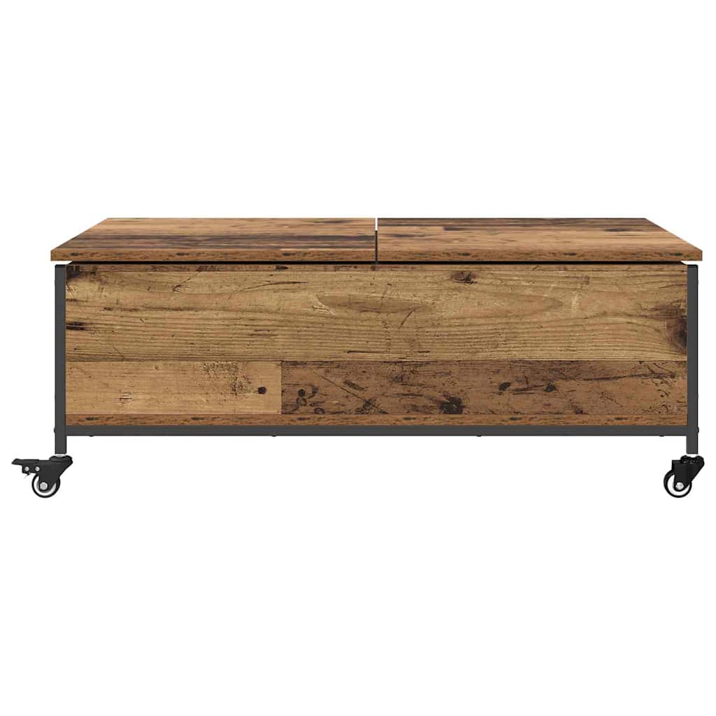Coffee Table Old Wood 91 x 55 x 32 cm Engineered Wood