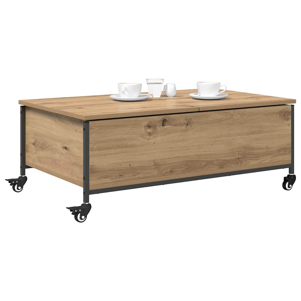 Coffee Table Artisan Oak 91 x 55 x 32 cm Engineered Wood