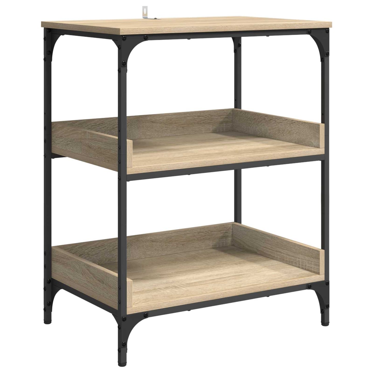 Kitchen Trolley Sonoma Oak 60 x 41 x 80.5 cm Engineered Wood