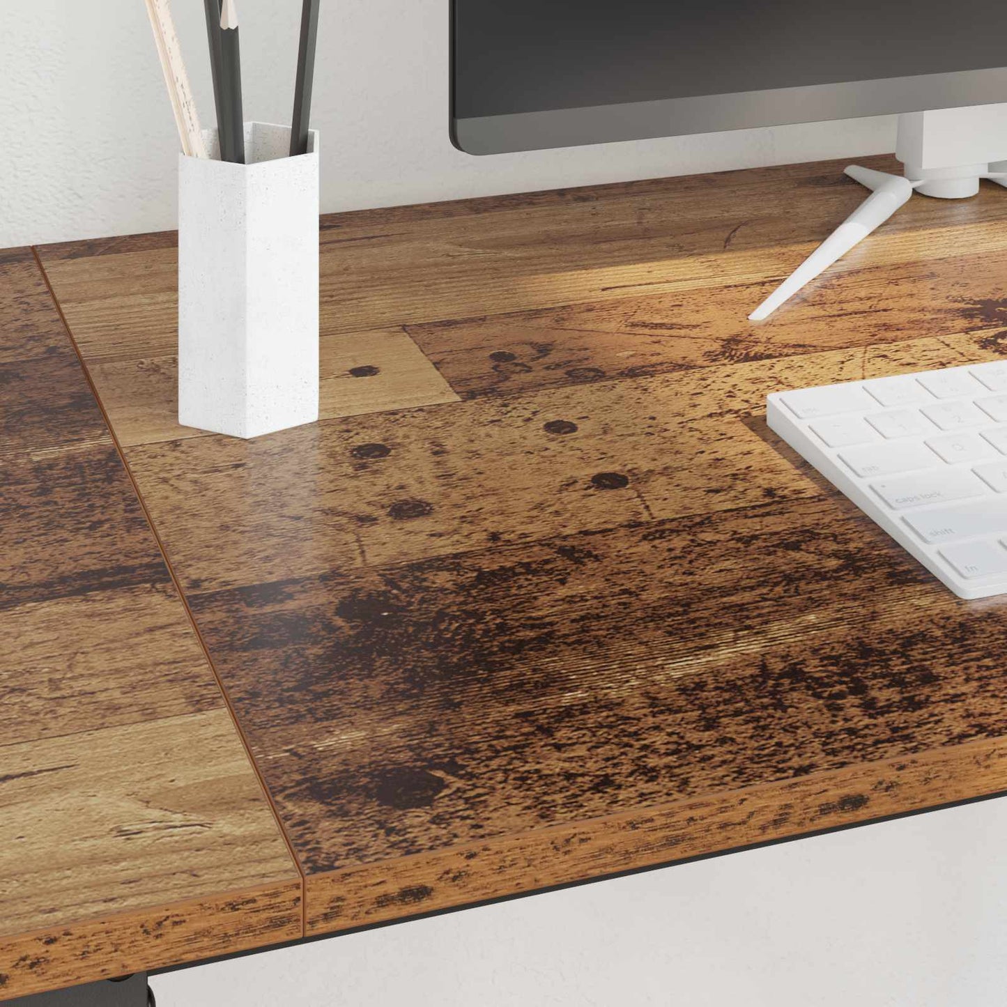Desk Old Wood 120 x 50 x 75 cm Engineered Wood