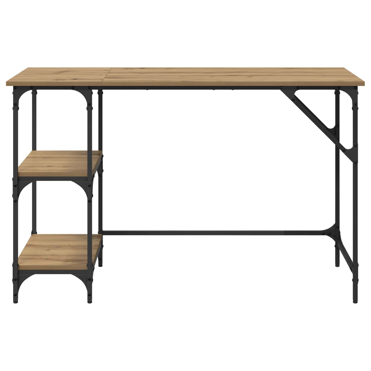 Desk Artisan Oak 120 x 50 x 75 cm Engineered Wood