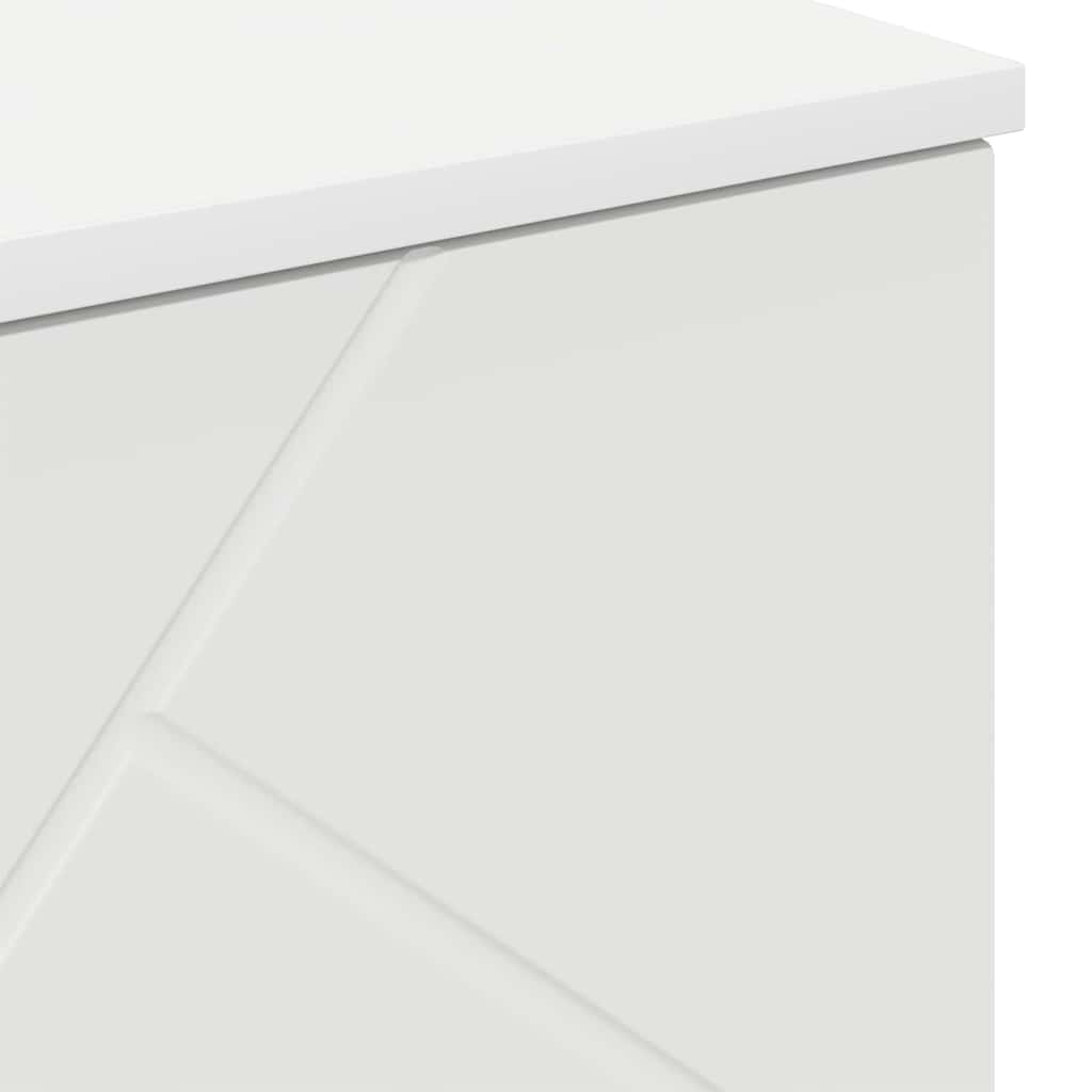 Bathroom Cabinet White 60 x 35 x 80 cm Engineered wood & Metal