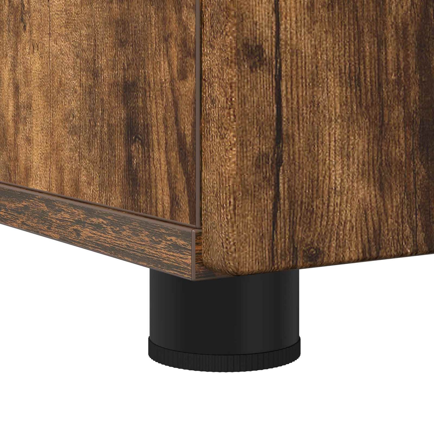Bathroom Cabinet with Storage Smoked Oak 30 x 35 x 95 cm