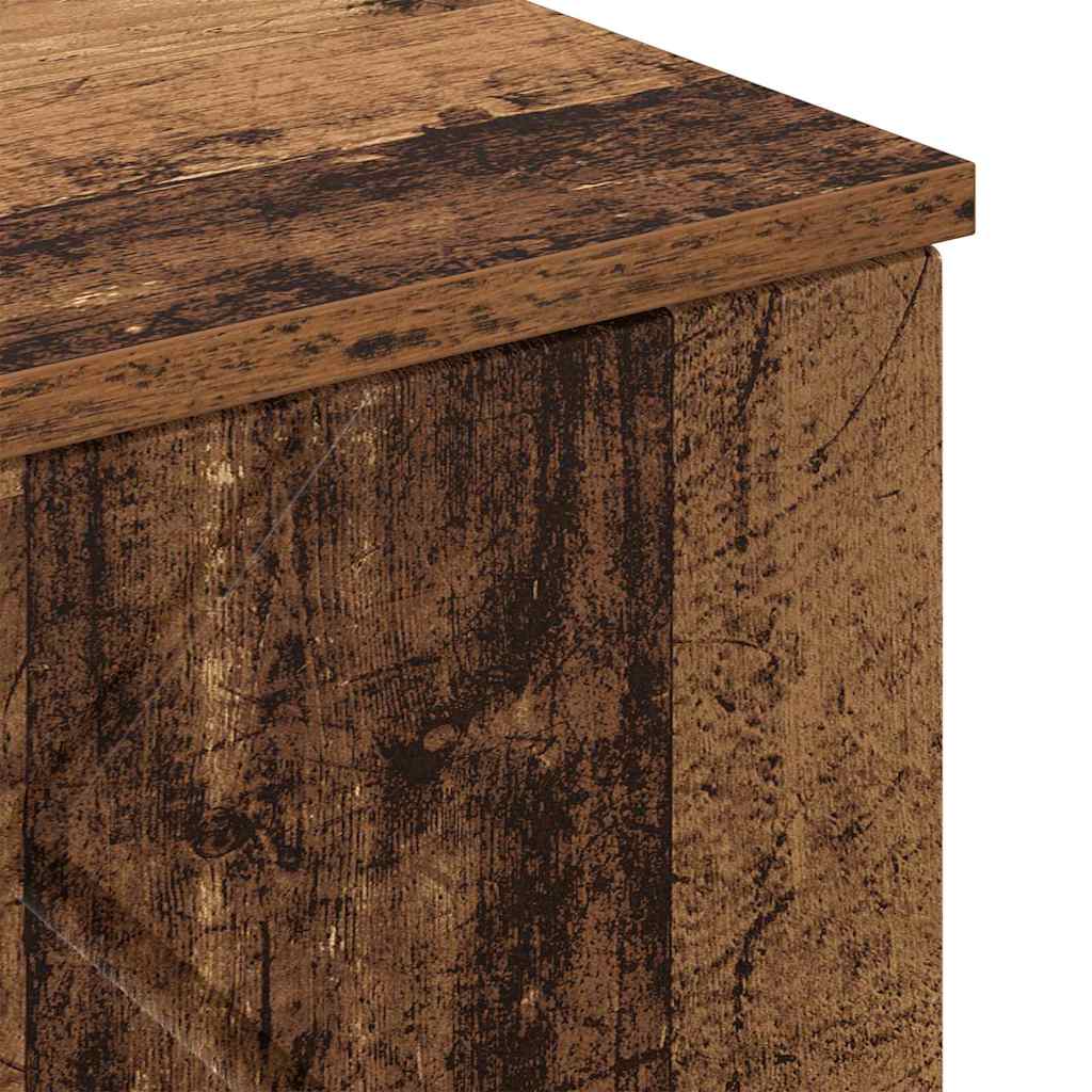 Bathroom Cabinet Wall-mounted Old Wood 30 x 31.5 x 61 cm