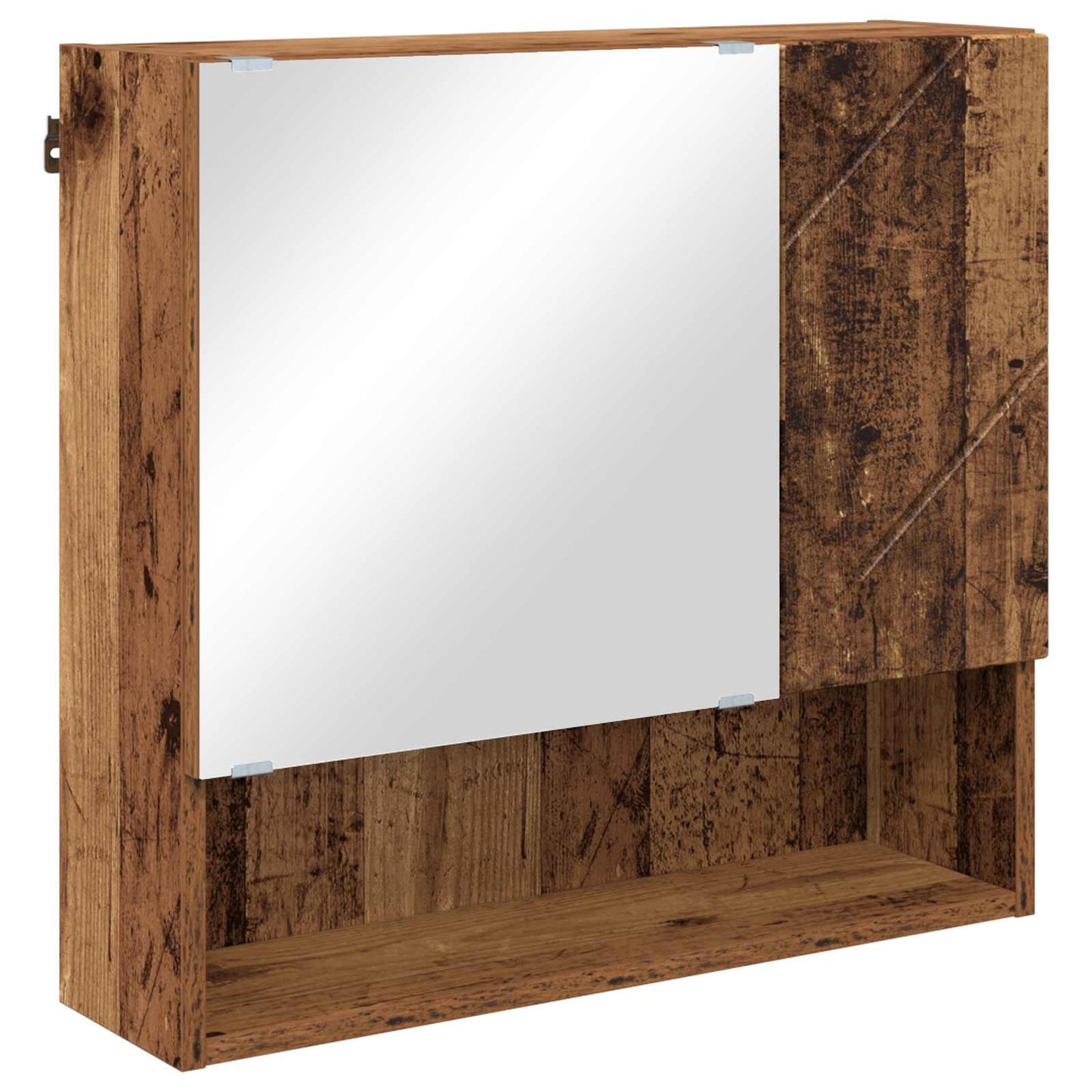 Mirror Cabinet Old Wood 59 x 17 x 55 cm Engineered Wood