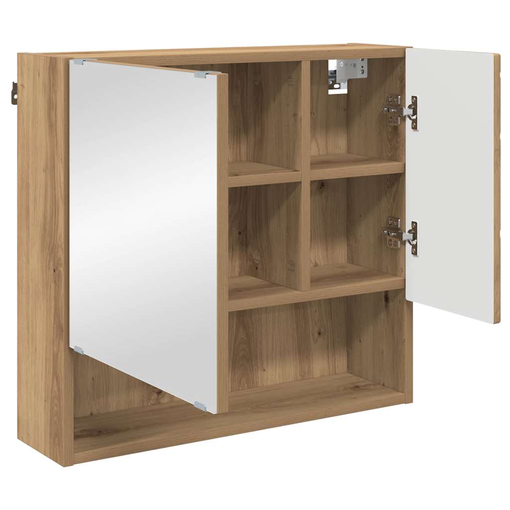 Mirror Cabinet Artisan Oak 59 x 17 x 55 cm Engineered Wood