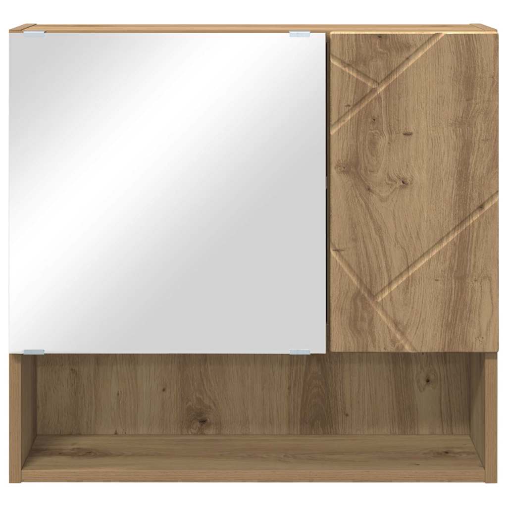 Mirror Cabinet Artisan Oak 59 x 17 x 55 cm Engineered Wood