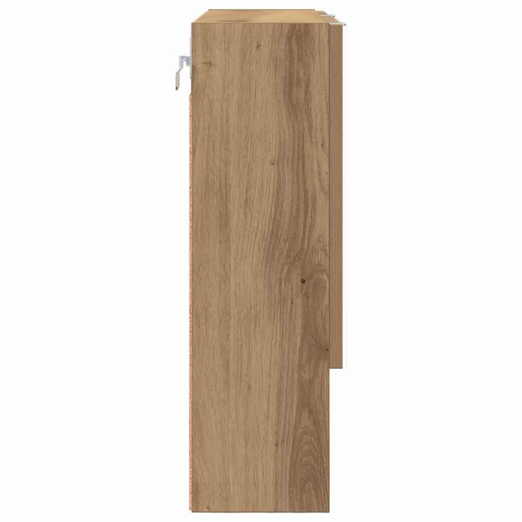 Mirror Cabinet Artisan Oak 59 x 17 x 55 cm Engineered Wood
