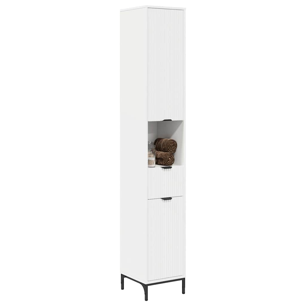 Bathroom Cabinet White 31.5 x 33 x 190 cm