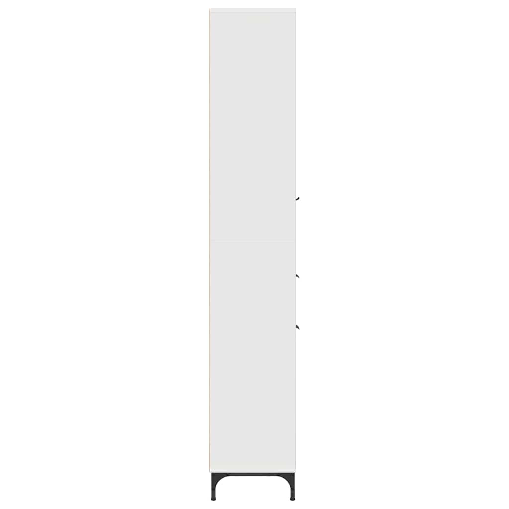 Bathroom Cabinet White 31.5 x 33 x 190 cm