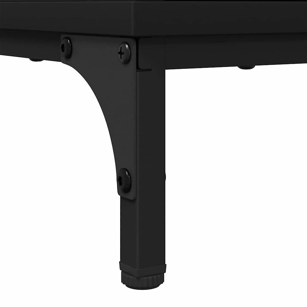 Bathroom Cabinet Black 31.5 x 33 x 190 cm