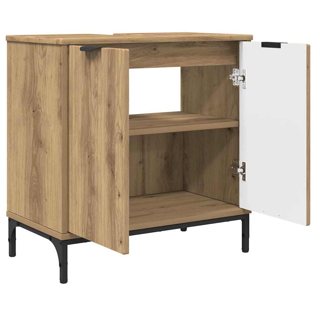 Bathroom Sink Cabinet Artisan Oak 60.5 x 33.5 x 61 cm