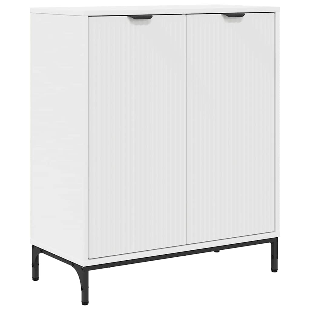 Sideboard White 69.5 x 33 x 82 cm Engineered Wood