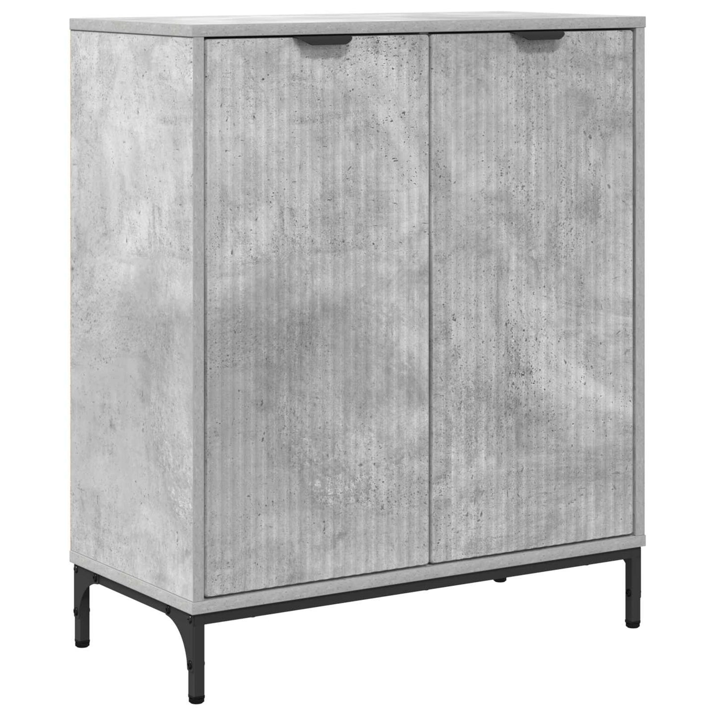 Sideboard Concrete Grey 69.5 x 33 x 82 cm Engineered Wood