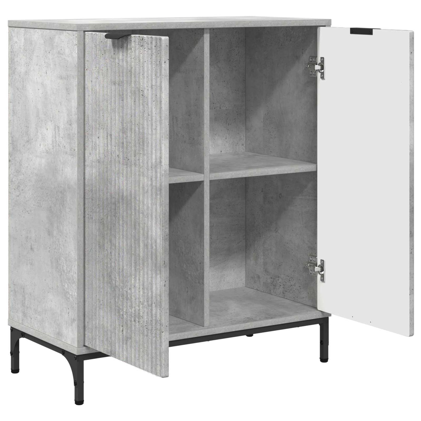 Sideboard Concrete Grey 69.5 x 33 x 82 cm Engineered Wood