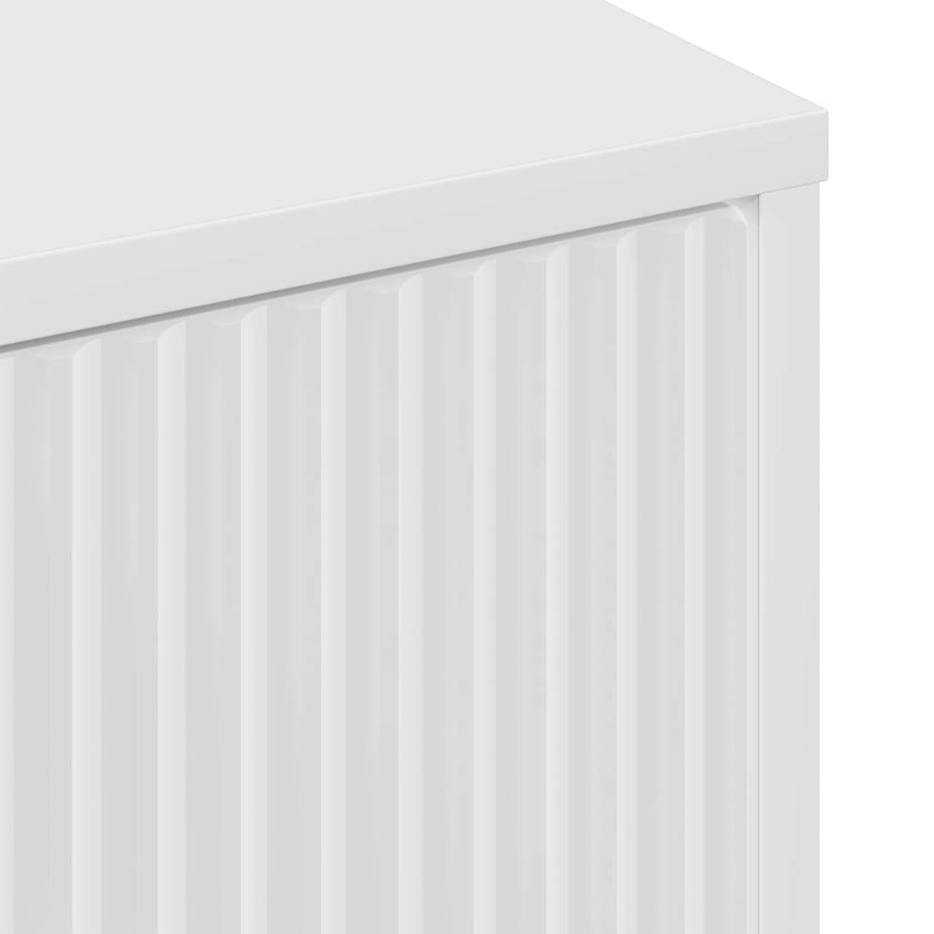 Coffee Table with Drawer White 90 x 49 x 46 cm Engineered Wood