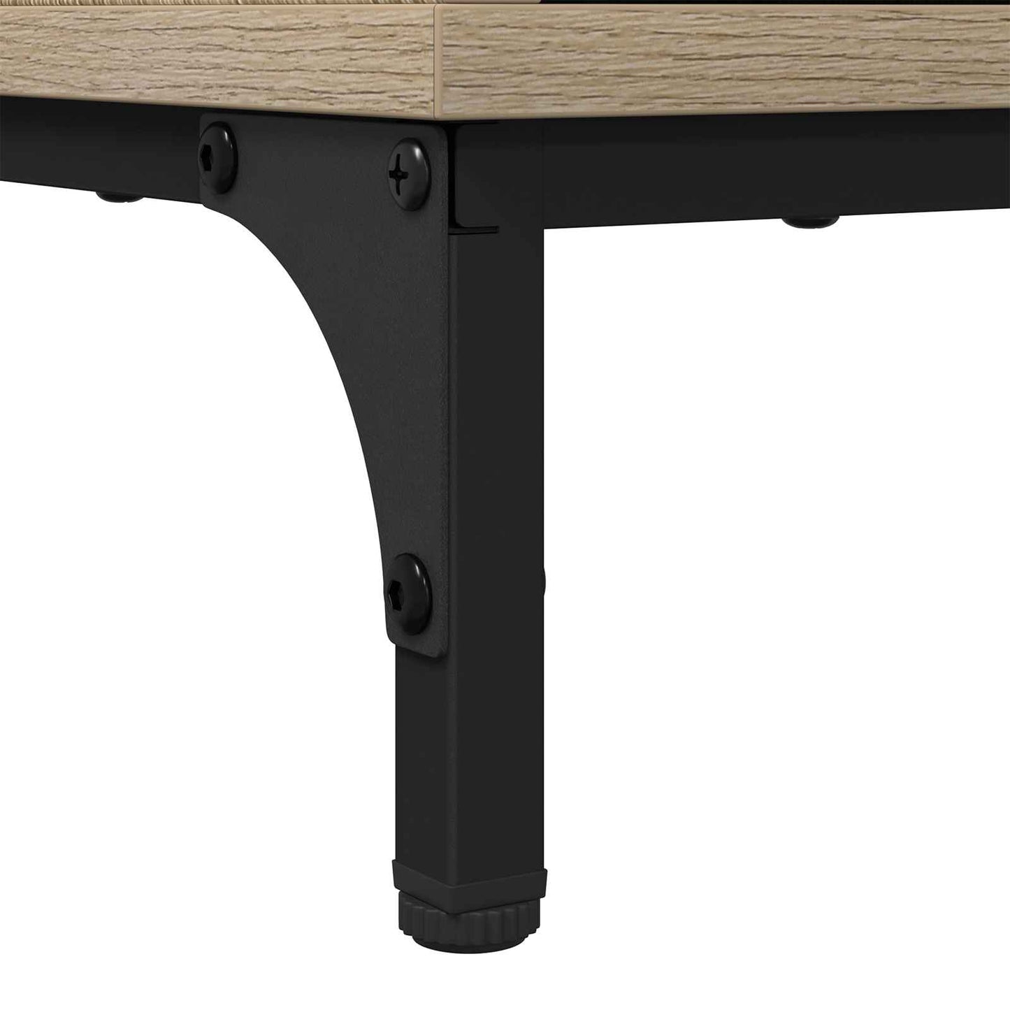 Coffee Table Sonoma Oak 90 x 49 x 46 cm Engineered Wood