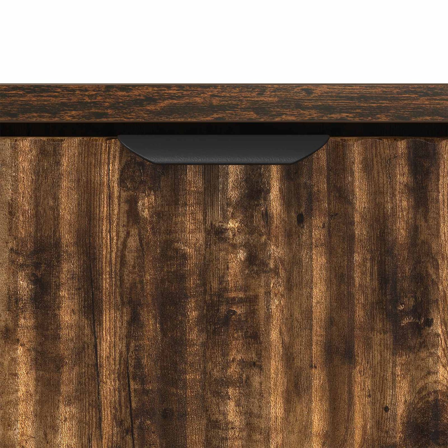 Coffee Table Smoked Oak 90 x 49 x 46 cm Engineered Wood