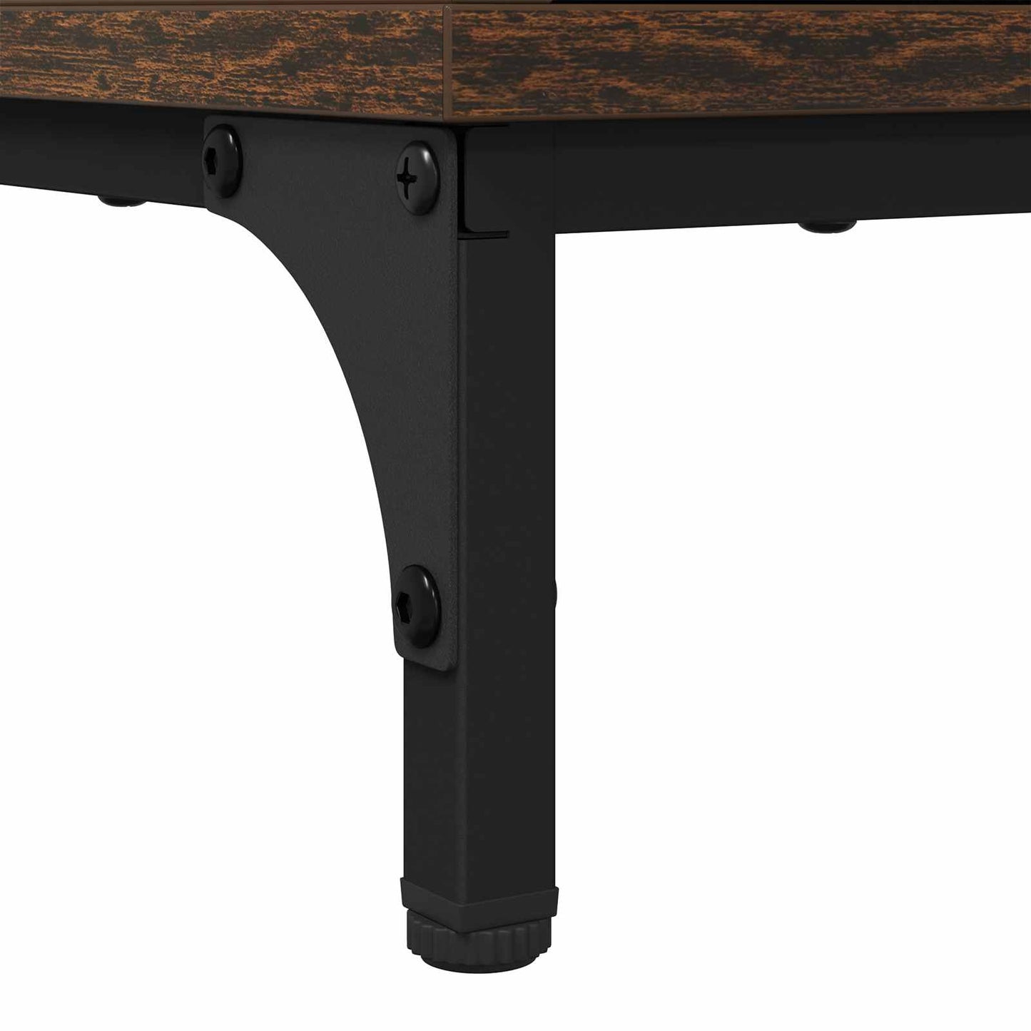 Coffee Table Smoked Oak 90 x 49 x 46 cm Engineered Wood