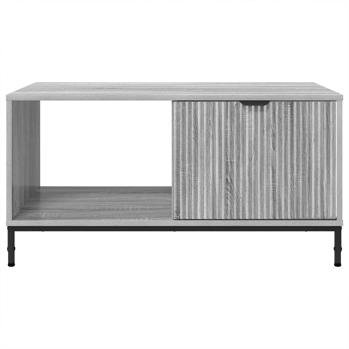Coffee Table Grey Sonoma 90 x 49 x 46 cm Engineered Wood