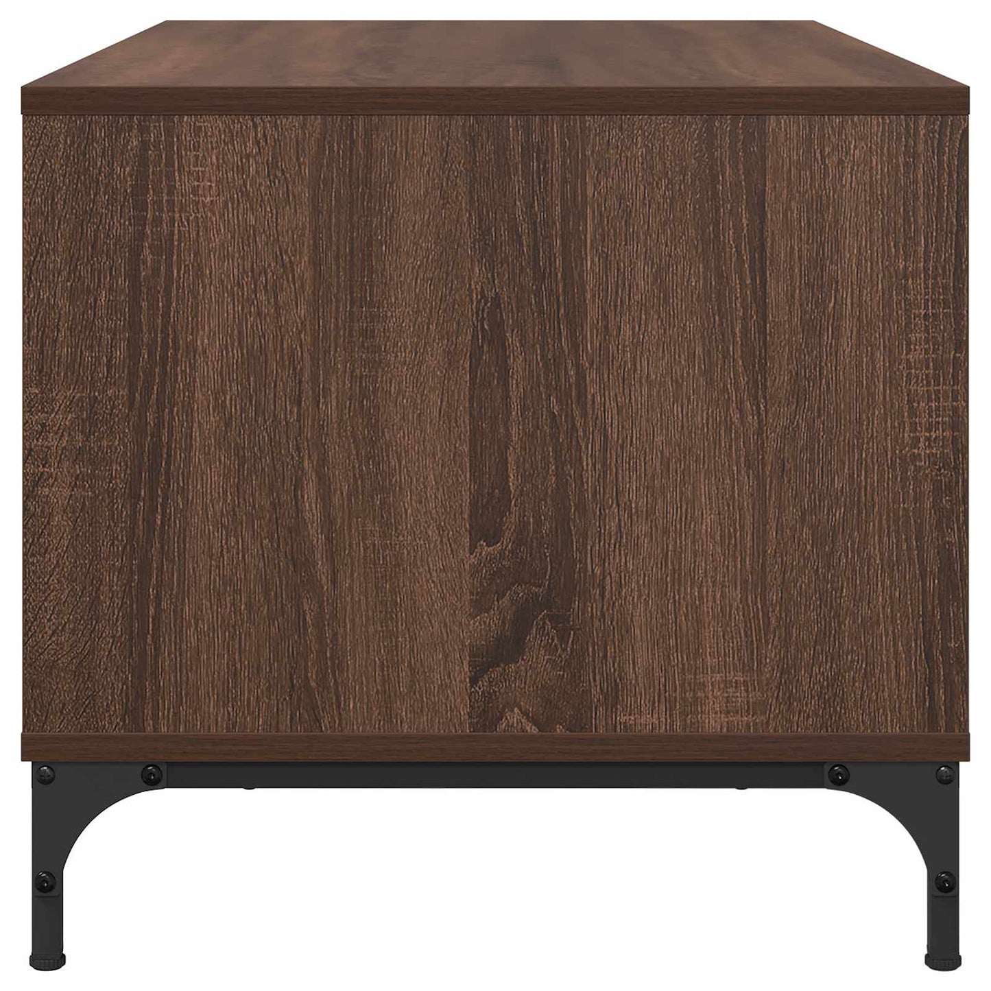 Coffee Table Brown Oak 90 x 49 x 46 cm Engineered Wood