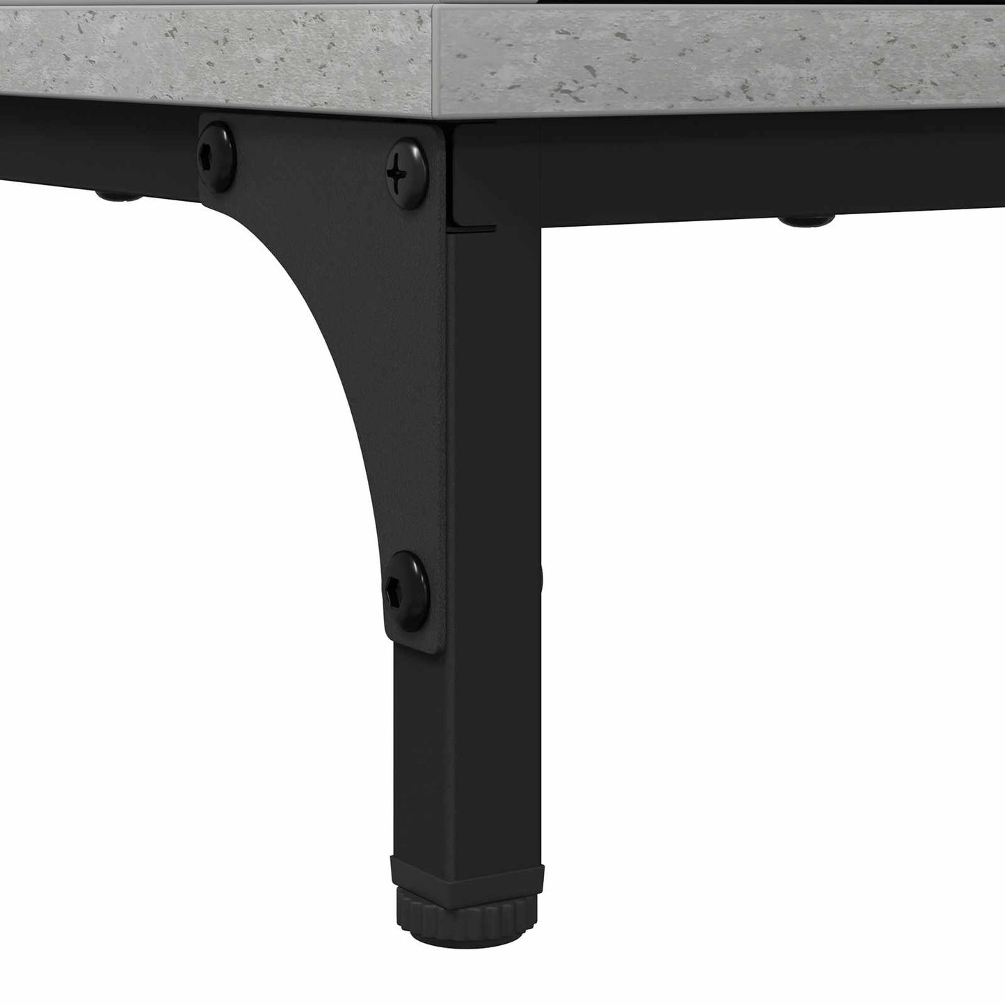 Bedside Table Concrete grey 63.5 x 36 x 61 cm Engineered wood