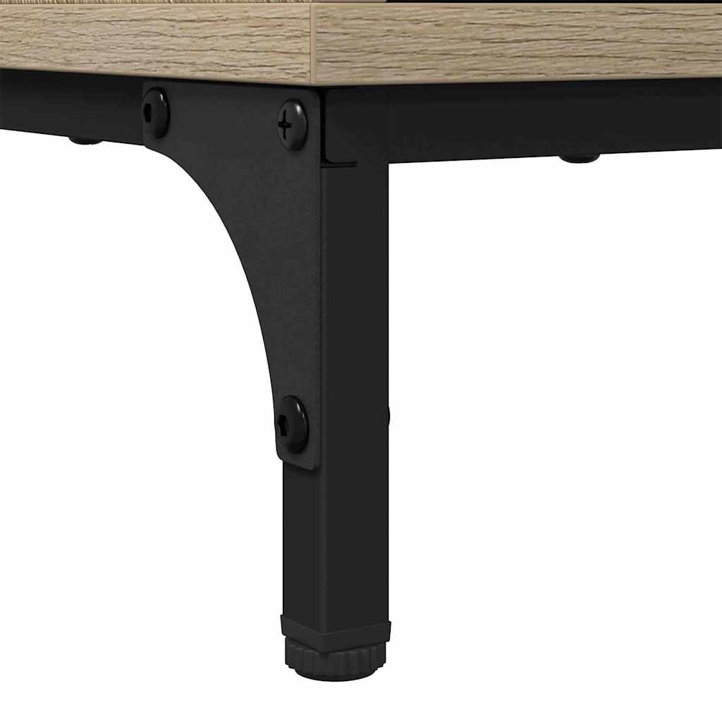 Bedside Cabinet with Drawer 2 pcs Sonoma oak 49 x 36 x 61 cm