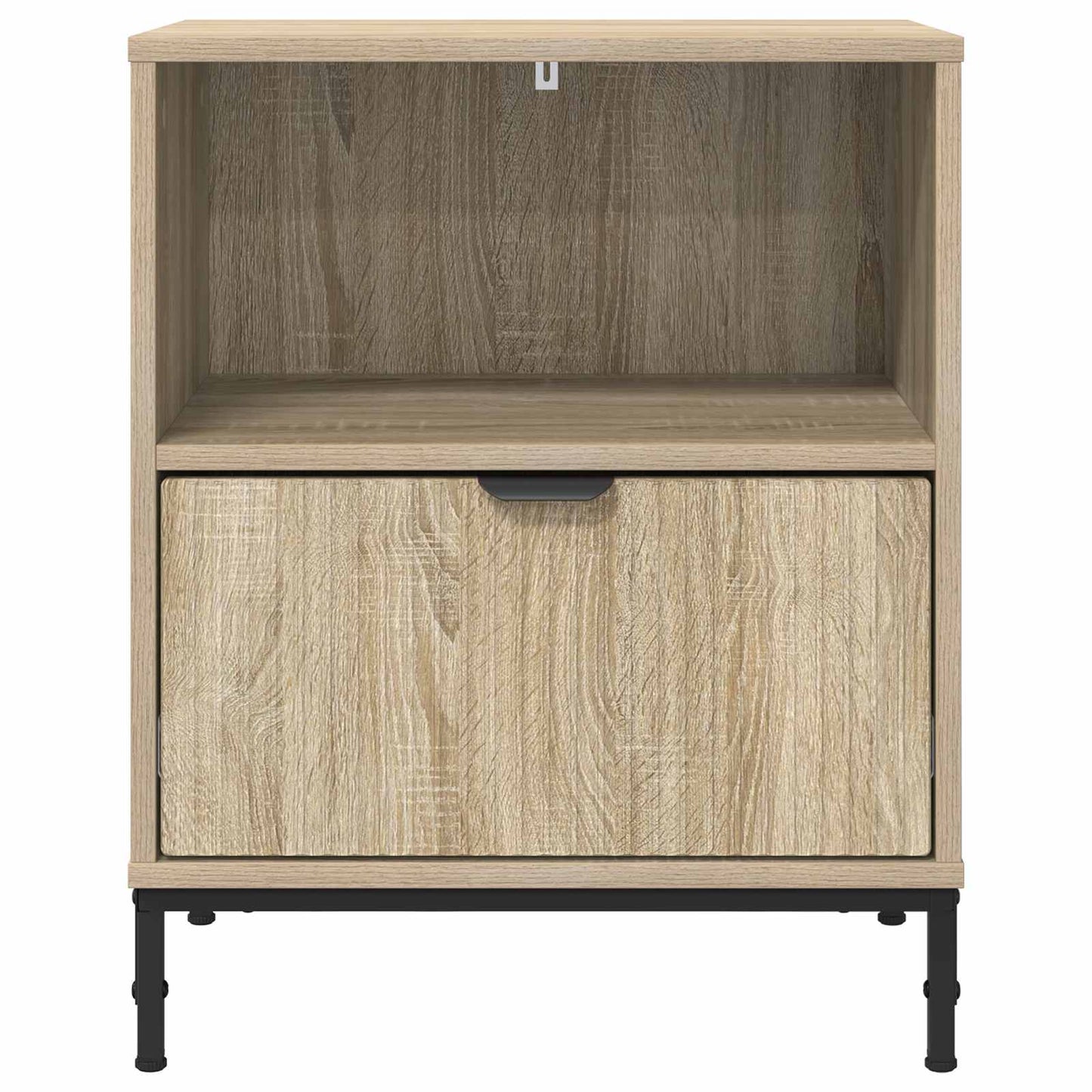 Bedside Cabinet with Drawer 2 pcs Sonoma oak 49 x 36 x 61 cm