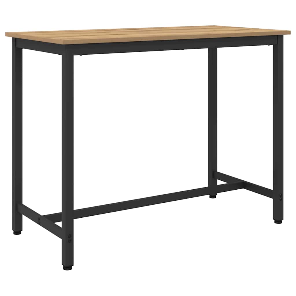 Table Artisan Oak 100 x 50 x 76.5 cm Engineered Wood and Steel