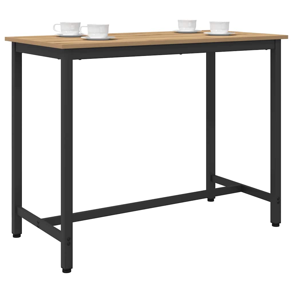 Table Artisan Oak 100 x 50 x 76.5 cm Engineered Wood and Steel
