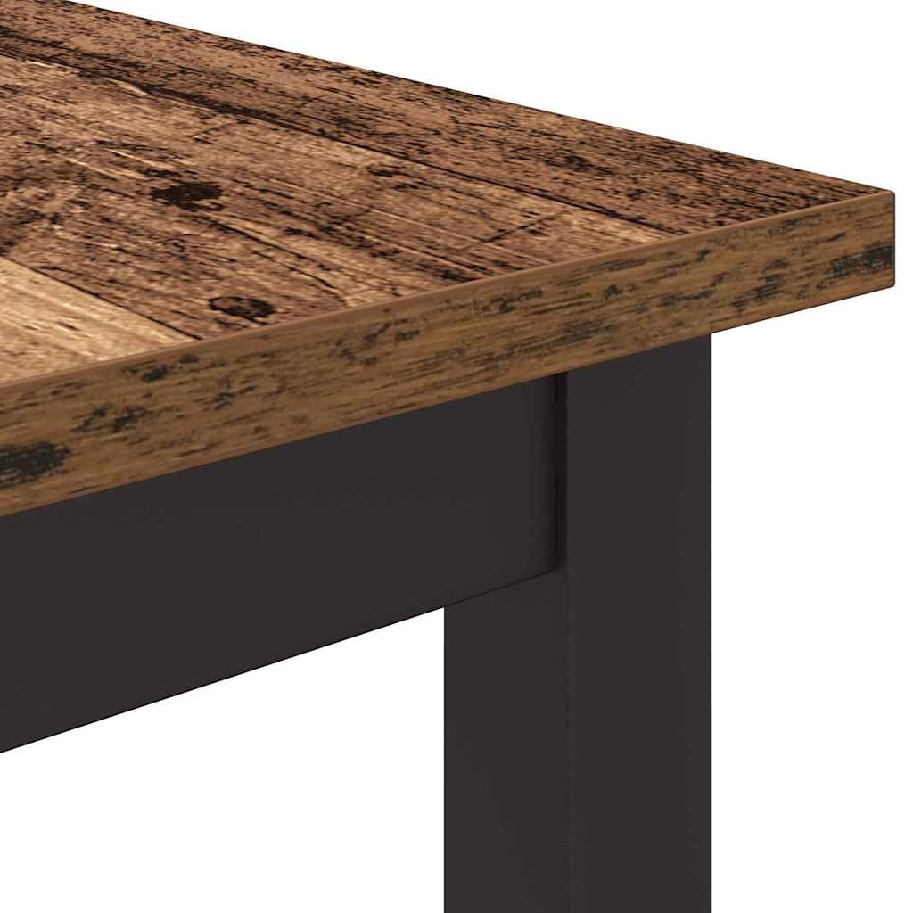 Table Old Wood 100 x 50 x 76.5 cm Engineered Wood and Steel