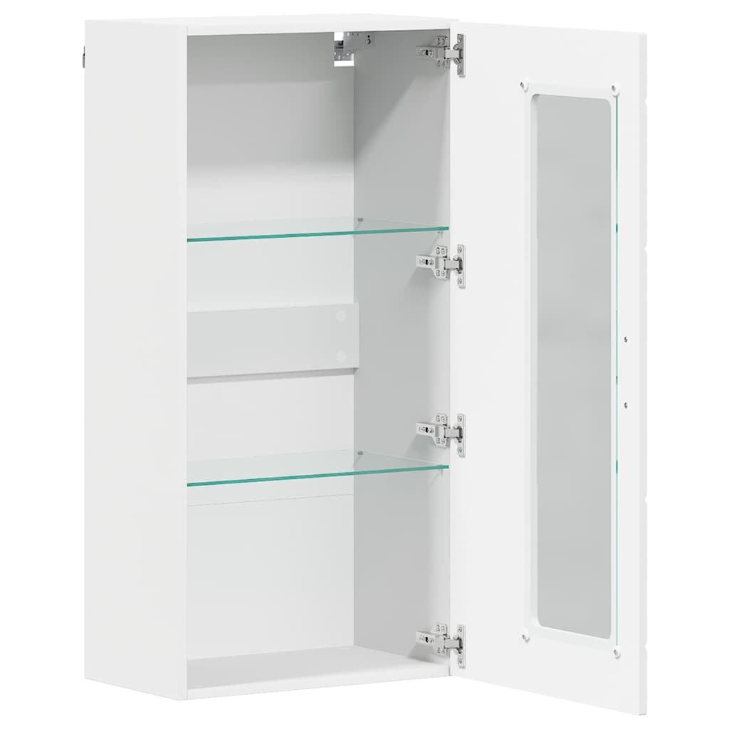 Wooden Cabinet White 50 x 29 x 100 cm Engineered Wood