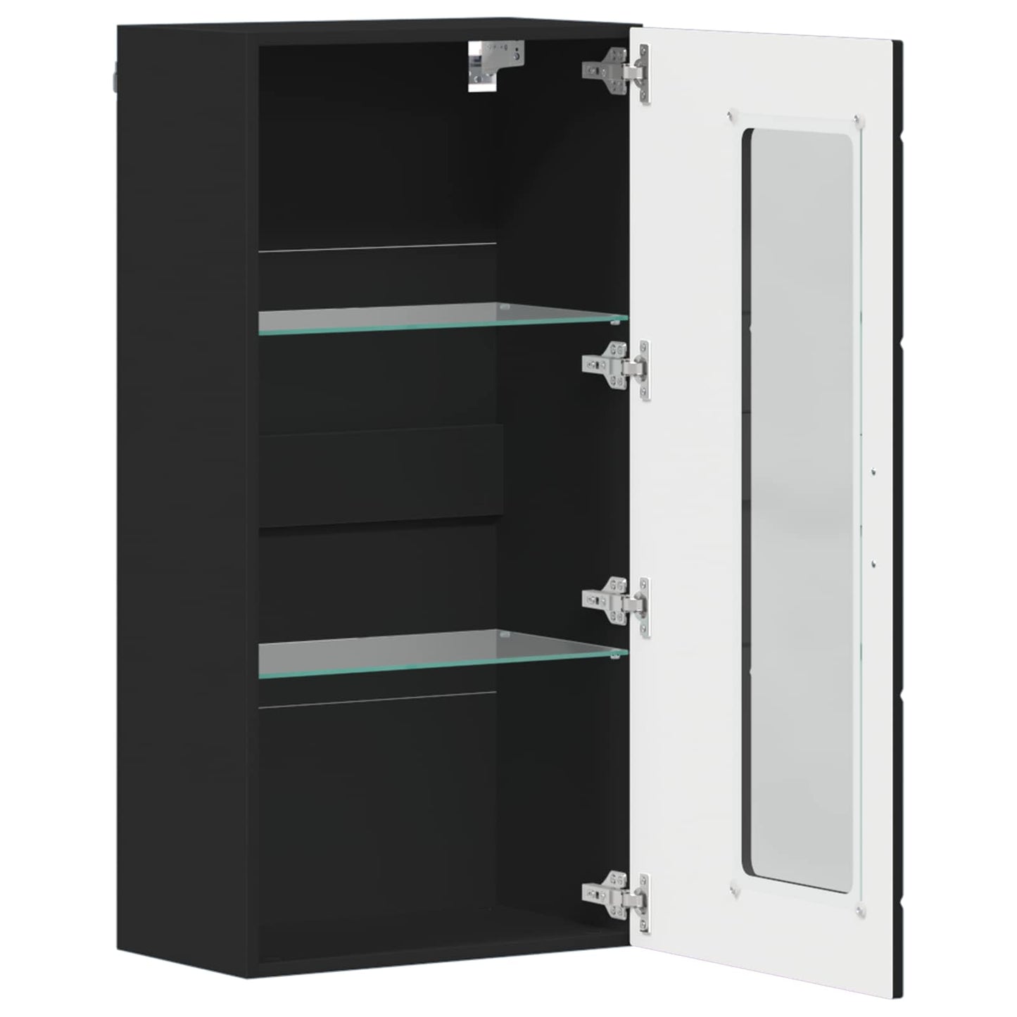Wooden Cabinet Black 50 x 29 x 100 cm Engineered Wood