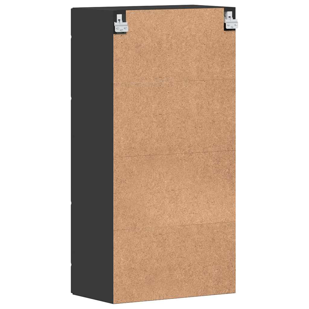 Wooden Cabinet Black 50 x 29 x 100 cm Engineered Wood