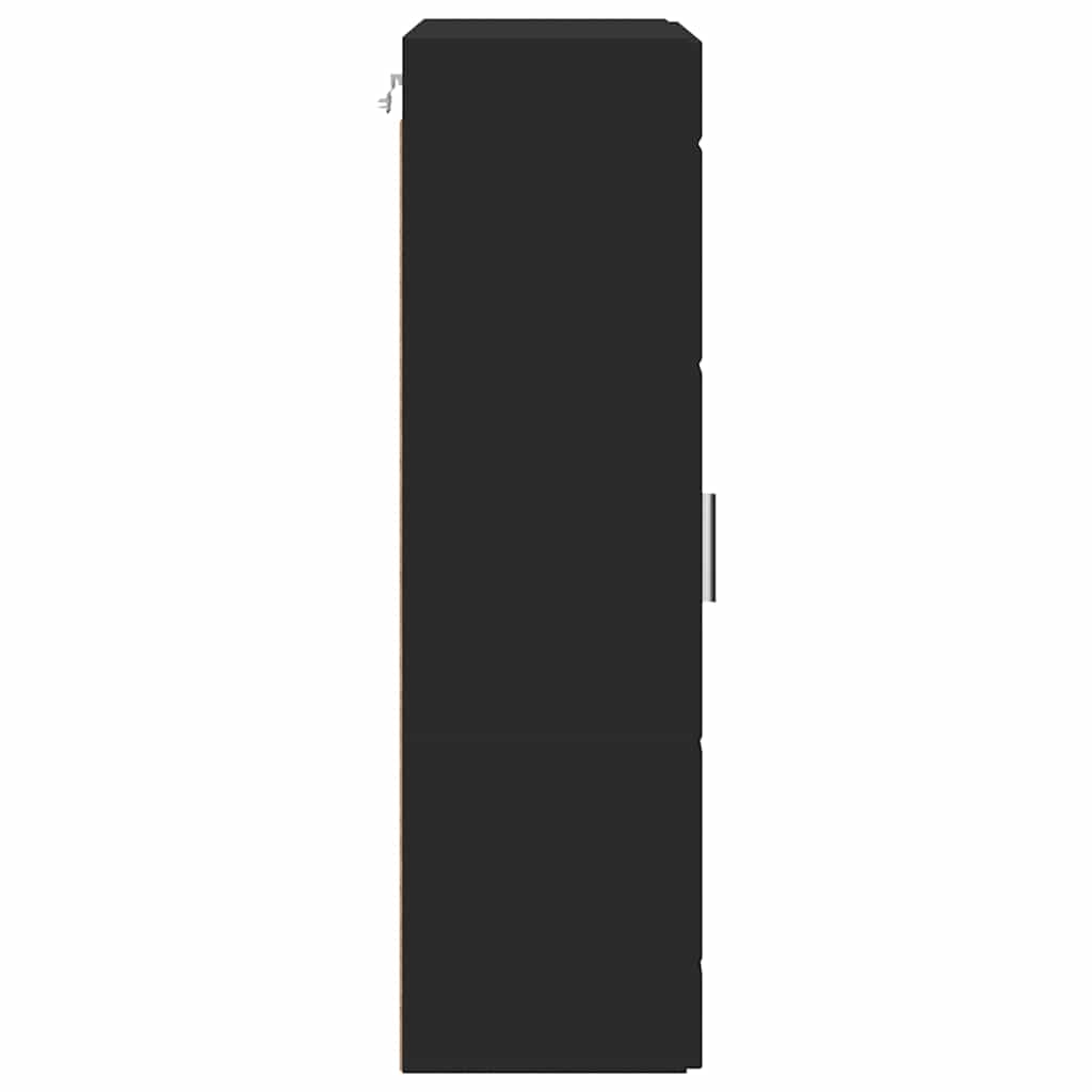 Wooden Cabinet Black 50 x 29 x 100 cm Engineered Wood