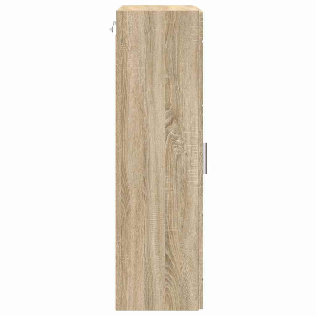 Wooden Cabinet Sonoma Oak 50 x 29 x 100 cm Engineered Wood