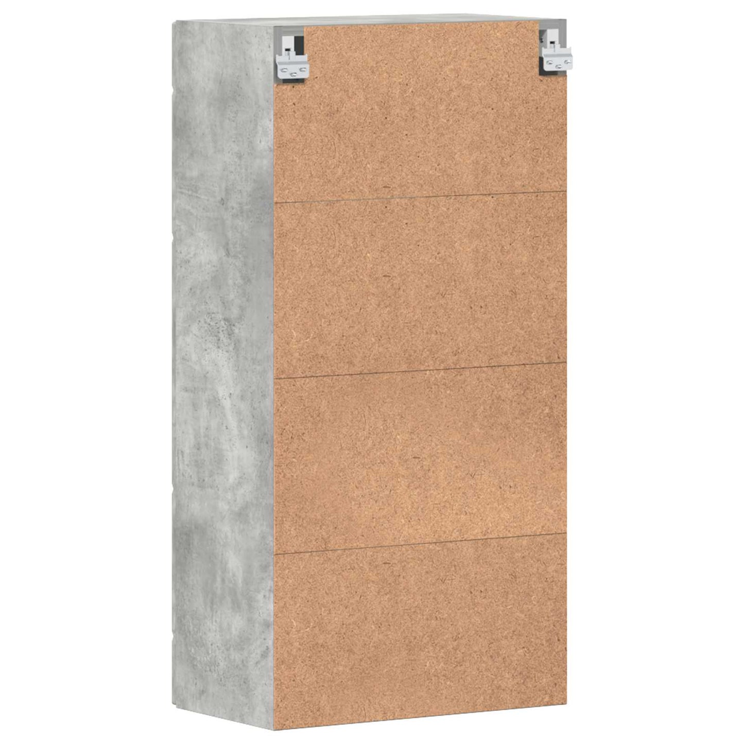 Wooden Cabinet Concrete Grey 50 x 29 x 100 cm Engineered Wood