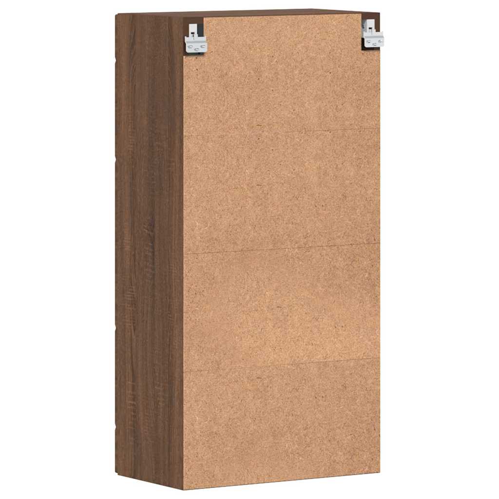 Wooden Cabinet Brown Oak 50 x 29 x 100 cm Engineered Wood