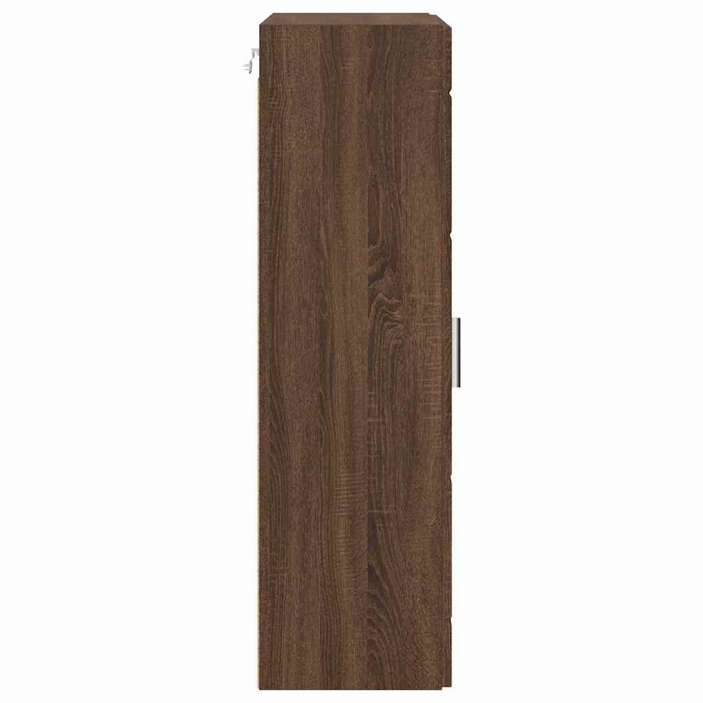 Wooden Cabinet Brown Oak 50 x 29 x 100 cm Engineered Wood